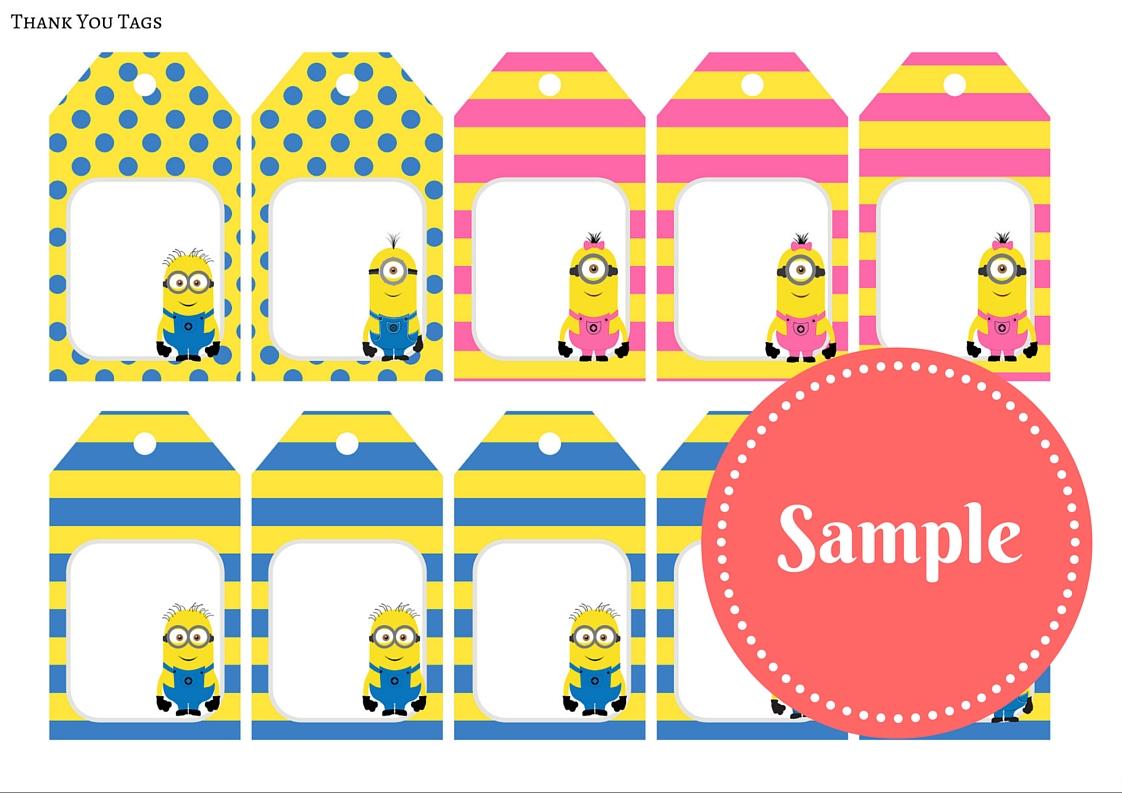 free minion party printable - birthday party ideas for kids